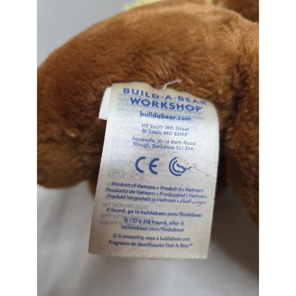 Eevee Build A Bear Plush Toy ‎ 2016 Pokemon